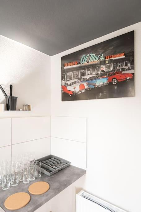 - Nice New York Apartment In The Heart Of Duisburg - Betten & Sofa - 5 Mins Central Station Hbf - Big Tv & Wifi - 外观 照片